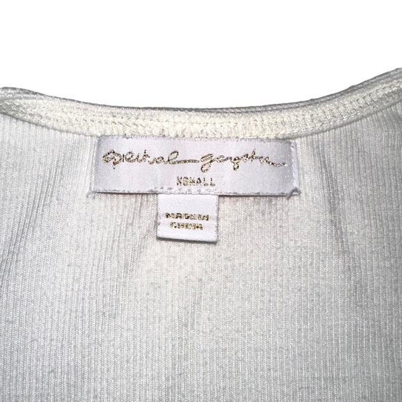 Spiritual Gangster Slim Sleeve Ribbed Open Front Long Cardigan XS - Picture 5 of 8